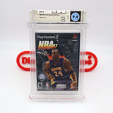 NBA 07 2007: FEATURING THE LIFE VOL 2 (KOBE BRYANT COVER!) WATA GRADED 9.0 A! NEW & Factory Sealed! (PS2 PlayStation)