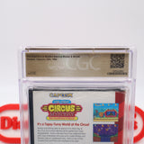 THE GREAT CIRCUS MYSTERY STARRING MICKEY & MINNIE MOUSE - POP ZERO! CGC GRADED 9.9 B! NEW & Factory Sealed with Authentic Tube Seal! (Sega Genesis)