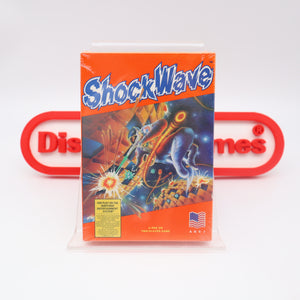 SHOCKWAVE / SHOCK WAVE - NEW & Factory Sealed with Authentic V-Overlap Seam! (NES Nintendo)