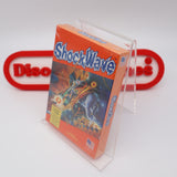 SHOCKWAVE / SHOCK WAVE - NEW & Factory Sealed with Authentic V-Overlap Seam! (NES Nintendo)