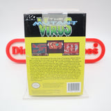 THE MUTANT VIRUS: CRISIS IN A COMPUTER WORLD - NEW & Factory Sealed with Authentic H-Seam! (NES Nintendo)