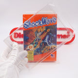 SHOCKWAVE / SHOCK WAVE - NEW & Factory Sealed with Authentic V-Overlap Seam! (NES Nintendo)