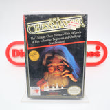 THE CHESSMASTER / CHESS MASTER - NEW & Factory Sealed with Authentic H-Seam! (NES Nintendo)