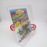 WACKY ACTION BREAKFIGHTIN' RAPHAEL - 1989 PLAYMATES - AFA GRADED 80 NEW Authentic & Factory Sealed! (Vintage TMNT Figure)