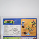 WACKY ACTION BREAKFIGHTIN' RAPHAEL - 1989 PLAYMATES - AFA GRADED 80 NEW Authentic & Factory Sealed! (Vintage TMNT Figure)