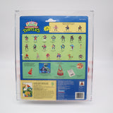 BODACIOUS BIRTHDAY: CLASSIC PARTY REPTILE LEO / LEONARDO - 1992 PLAYMATES - AFA GRADED 80 NEW Authentic & Factory Sealed! (Vintage TMNT Figure)
