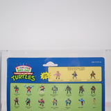 BODACIOUS BIRTHDAY: CLASSIC PARTY REPTILE LEO / LEONARDO - 1992 PLAYMATES - AFA GRADED 80 NEW Authentic & Factory Sealed! (Vintage TMNT Figure)