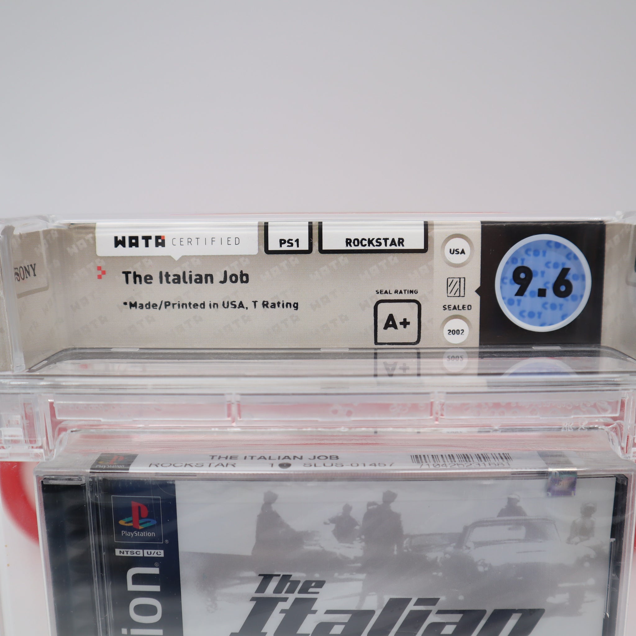 Jeu Vidéo The Italian Job Pour PlayStation 1 - Bon état - Prêt à Jouer