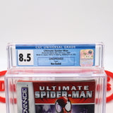 MARVEL: ULTIMATE SPIDER-MAN / SPIDERMAN - CGC GRADED 8.5! NEW! (Game Boy Advance GBA)