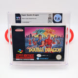 SUPER DOUBLE DRAGON - WATA GRADED 9.6 NS! BRAND NEW! (SNES Super Nintendo)