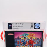 SUPER DOUBLE DRAGON - WATA GRADED 9.6 NS! BRAND NEW! (SNES Super Nintendo)