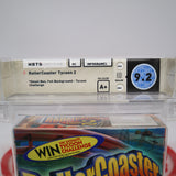 ROLLERCOASTER TYCOON 2 II (FOIL COVER) - WATA GRADED 9.2 A+! NEW & Factory Sealed! (PC Computer Game)