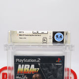 NBA 07 2007: FEATURING THE LIFE VOL 2 (KOBE BRYANT COVER!) WATA GRADED 9.4 B+! NEW & Factory Sealed! (PS2 PlayStation)