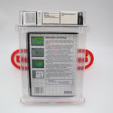 DRAGON CRYSTAL - WATA GRADED 9.2! NEW & Sticker Sealed! (SMS Sega Master System)