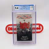 HYPE! NIRVANA 1st SLTS ++ CGC GRADED 9.4 A+! NEW & Factory Sealed with Authentic H-Overlap Seam! (VHS)