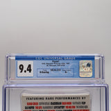 HYPE! NIRVANA 1st SLTS ++ CGC GRADED 9.4 A+! NEW & Factory Sealed with Authentic H-Overlap Seam! (VHS)