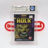 MARVEL COMICS' THE INCREDIBLE HULK - WATA GRADED 9.6 A+! NEW & Factory Sealed with Authentic RTB Seal! (Sega Genesis)