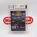 MARVEL COMICS' THE INCREDIBLE HULK - WATA GRADED 9.6 A+! NEW & Factory Sealed with Authentic RTB Seal! (Sega Genesis)