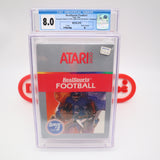 REALSPORTS FOOTBALL - CGC GRADED 8.0 A+! NEW & Factory Sealed! (Atari 2600)