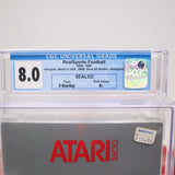 REALSPORTS FOOTBALL - CGC GRADED 8.0 A+! NEW & Factory Sealed! (Atari 2600)