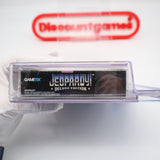 JEOPARDY! DELUXE EDITION - CGC GRADED 8.5 A+! NEW & Factory Sealed! (SNES Super Nintendo)