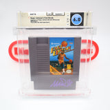 MAGIC JOHNSON'S FAST BREAK - AUTOGRAPHED CARTRIDGE! WATA GRADED 6.0! (NES Nintendo)