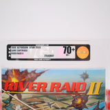 RIVER RAID II 2 - VGA GRADED 70+ EX+ BRONZE! NEW & Factory Sealed! (Atari 2600)