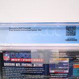 NFL CAPCOM'S MVP FOOTBALL - CHICAGO BEARS COVER - CGC GRADED 9.4 A+! NEW & Factory Sealed! (SNES Super Nintendo)