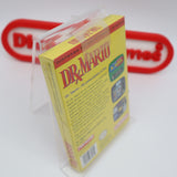 DR. MARIO - NEW & Factory Sealed with Authentic H-Seam! (NES Nintendo) Doctor Super Mario