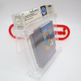 MAGIC JOHNSON'S FAST BREAK - AUTOGRAPHED CARTRIDGE! WATA GRADED 6.0! (NES Nintendo)