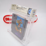 MAGIC JOHNSON'S FAST BREAK - AUTOGRAPHED CARTRIDGE! WATA GRADED 6.0! (NES Nintendo)