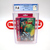 EARTHWORM JIM - CGC GRADED 7.0 A+! NEW & Factory Sealed! (Sega Game Gear)