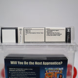 THE APPRENTICE: LOS ANGELES STARRING DONALD TRUMP! WATA GRADED 9.6 A+! NEW & Factory Sealed! (PC Computer Game)