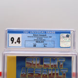 SILENT ASSAULT - CGC GRADED 9.4 A++! NEW & Factory Sealed with Authentic 3-Sided Seam! (NES Nintendo)