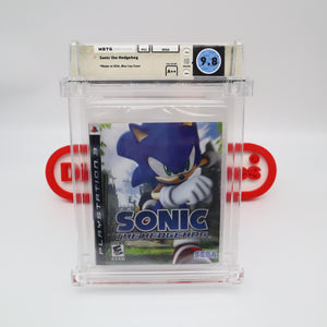 SONIC THE HEDGEHOG - WATA GRADED 9.8 A++! NEW & Factory Sealed! (PS3 PlayStation 3)
