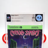 NINJA SPIRIT - WATA GRADED 9.6 A+! NEW & Factory Sealed! (TurboGrafx-16)