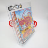 AUTOGRAPHED ROLLERCOASTER TYCOON: ADDED ATTRACTIONS PACK - VGA GRADED 90 MINT GOLD! NEW & 100% FACTORY SEALED! (PC / CD-ROM / WINDOWS)