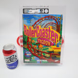 AUTOGRAPHED ROLLERCOASTER TYCOON - VGA GRADED 85 NM+ SILVER! NEW & 100% FACTORY SEALED! (PC / CD-ROM / WINDOWS)
