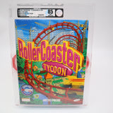 AUTOGRAPHED ROLLERCOASTER TYCOON - VGA GRADED 85 NM+ SILVER! NEW & 100% FACTORY SEALED! (PC / CD-ROM / WINDOWS)