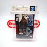EMMITT SMITH NFL FOOTBALL (DALLAS COWBOYS COVER) WATA GRADED 9.2 A+! NEW & Factory Sealed! (SNES Super Nintendo)