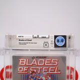 BLADES OF STEEL - WATA GRADED 8.0 B! NEW & Factory Sealed with Authentic H-Seam! (NES Nintendo)