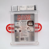 BLADES OF STEEL - WATA GRADED 8.0 B! NEW & Factory Sealed with Authentic H-Seam! (NES Nintendo)