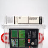 EMMITT SMITH NFL FOOTBALL (DALLAS COWBOYS COVER) WATA GRADED 9.2 A+! NEW & Factory Sealed! (SNES Super Nintendo)