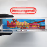AUTOGRAPHED ROLLERCOASTER TYCOON - VGA GRADED 85 NM+ SILVER! NEW & 100% FACTORY SEALED! (PC / CD-ROM / WINDOWS)