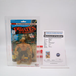 PIRATES OF THE GALAXSEAS: TATTOO - 1982 REMCO - CAS GRADED 50 NEW Authentic & Factory Sealed! (Vintage Figure)