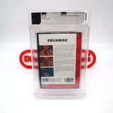 COLUMNS - WATA GRADED 9.8 A+! NEW & Factory Sealed with Authentic V-Overlap Seam! (Sega Genesis)