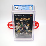 CHAOS WARS - CGC GRADED 9.9 A++! NEW & Factory Sealed! (PS2 PlayStation 2)