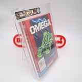 ORIGIN'S OMEGA - VGA PEDIGREE GRADED 80+ NM SILVER! NEW & Factory Sealed! (5 1/4" DISK IBM PC TANDY)