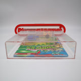 APRIL O'NEIL (ORANGE/BLUE STRIPES) - 1993 PLAYMATES - CAS GRADED 80 NEW Authentic & Factory Sealed! (Vintage TMNT Figure)