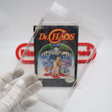 DOCTOR CHAOS / DR. CHAOS - NEW & Factory Sealed with Authentic H-Seam! (NES Nintendo)